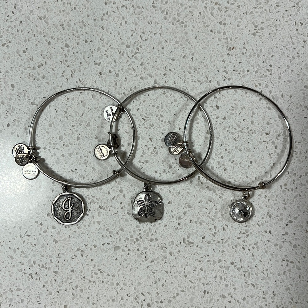 Alex and Ani Bracelet Set